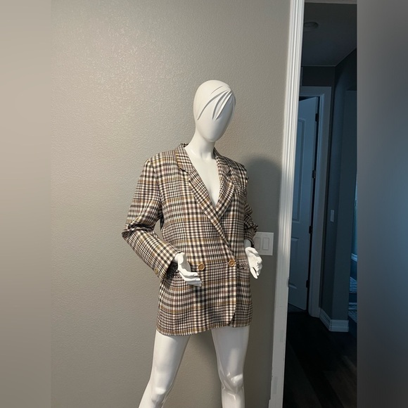 Bogner Jackets & Blazers - Bogber Plaid Blazer